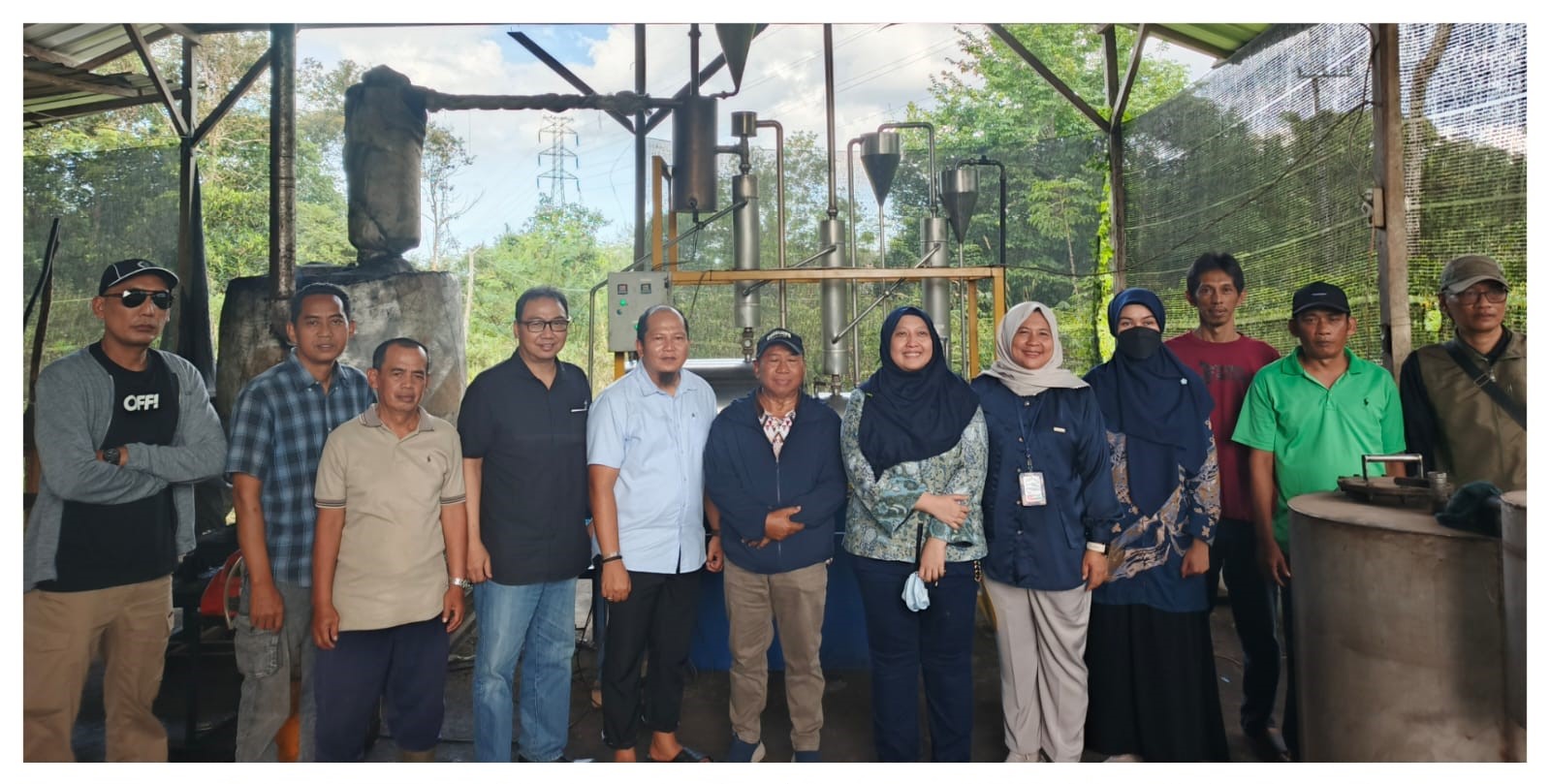 Kunjungi Pirolisis Kopetindo Bangka, Kementerian LH Sebut Tidak Ada Sampah yang Dibuang Ke TPA pada 2029